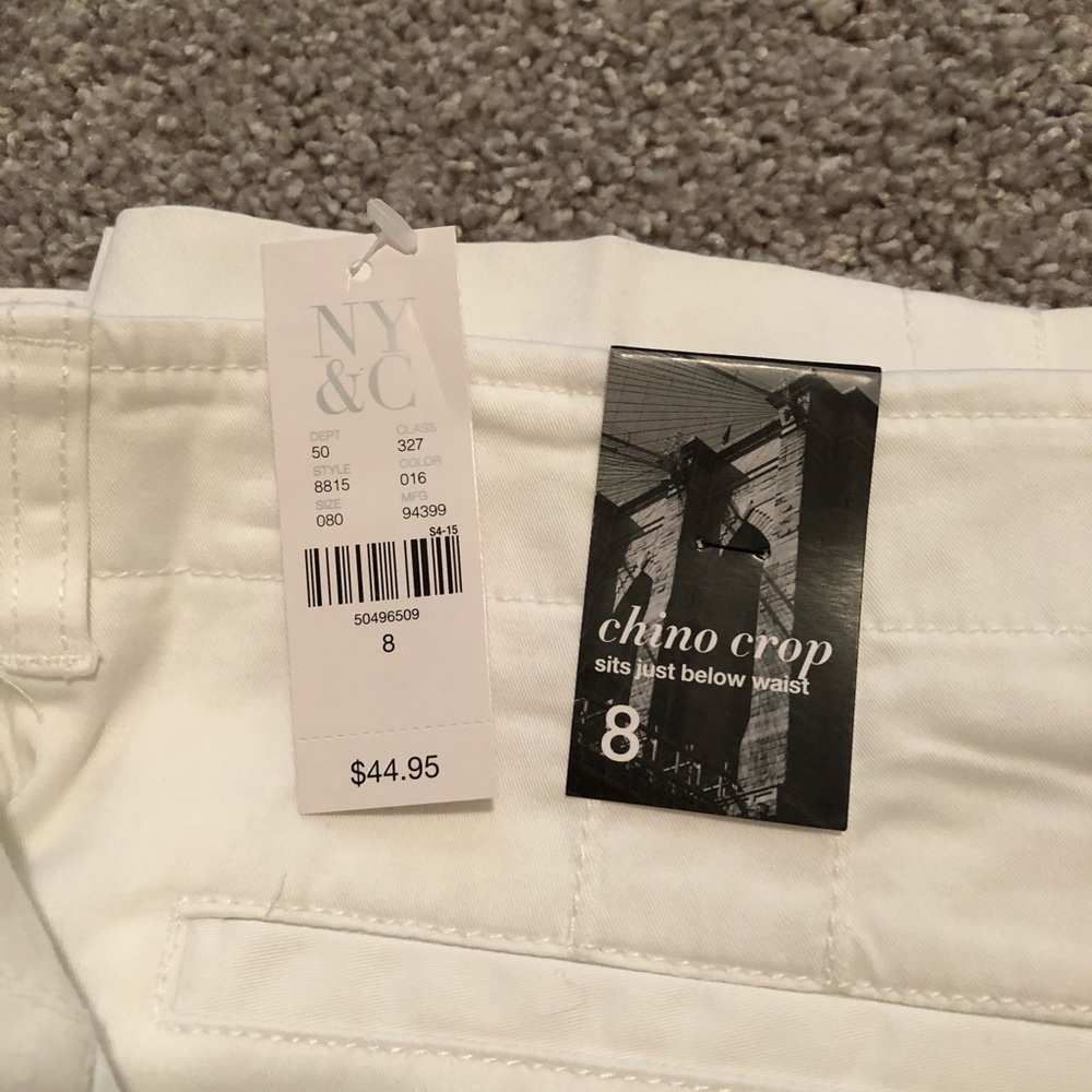 NY&C Chino Crop Pants 8